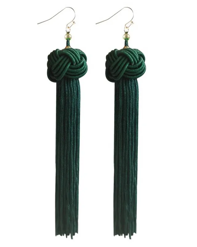 Everneed Maliva Tassel – Green
