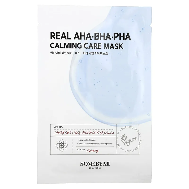 SOME BY MI – Real AHA BHA PHA Calming Care Mask 1 pcs