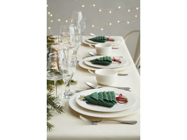 Servett TORK LinStyle Middag grön 50/fp