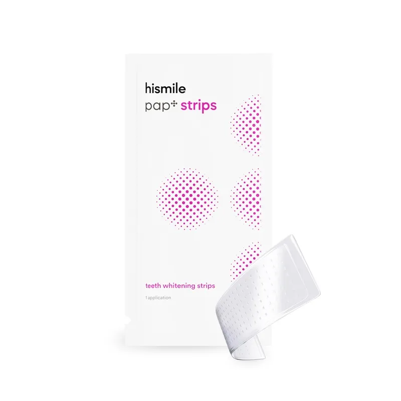 Hismile PAP + Whitening Strips 14 pcs