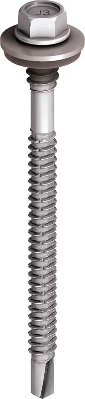 Ejot 306147/E19E Sandwichelementskruv rostfri, för stålprofiler, JT3-D 6H5,5/6,3 x 147 mm, 100-pack