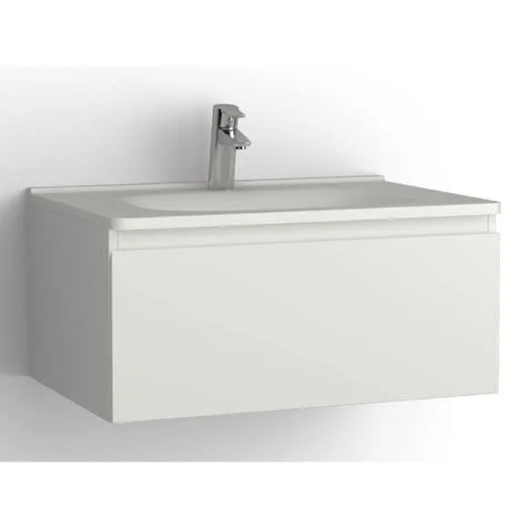 Tvättställsskåp Vedum Flow 750 med 1 Låda (#1537)