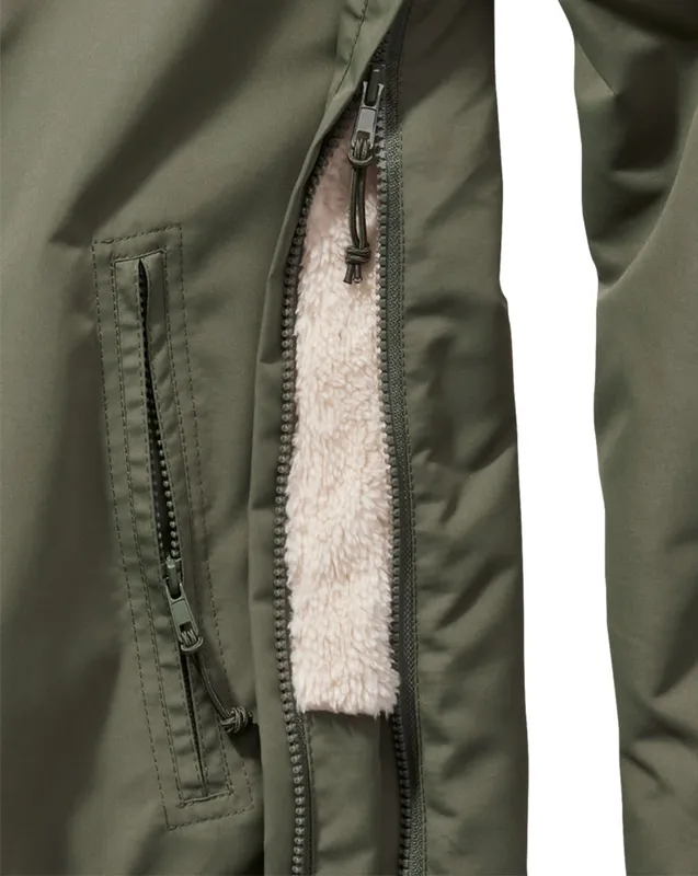 Brandit Windbreaker Anorak - Sherpafoder Svart (#9715)