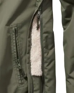 Brandit Windbreaker Anorak - Sherpafoder Svart (#9715)