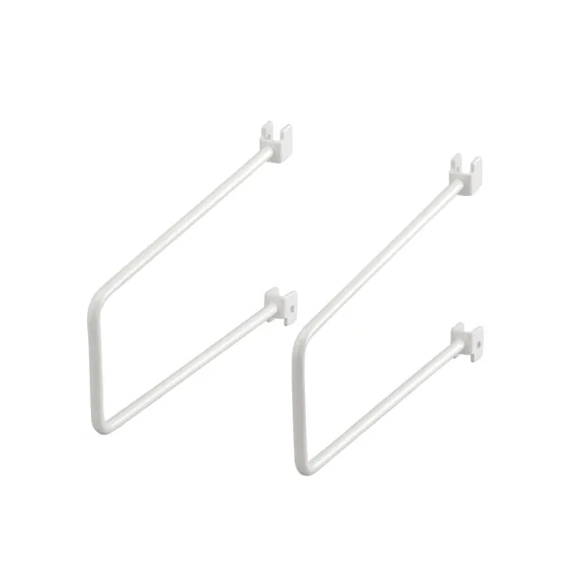 BOKSTÖD FÖR SPARRINGSKENA 200MM 2-PACK VIT | Beijerbygg Byggmaterial