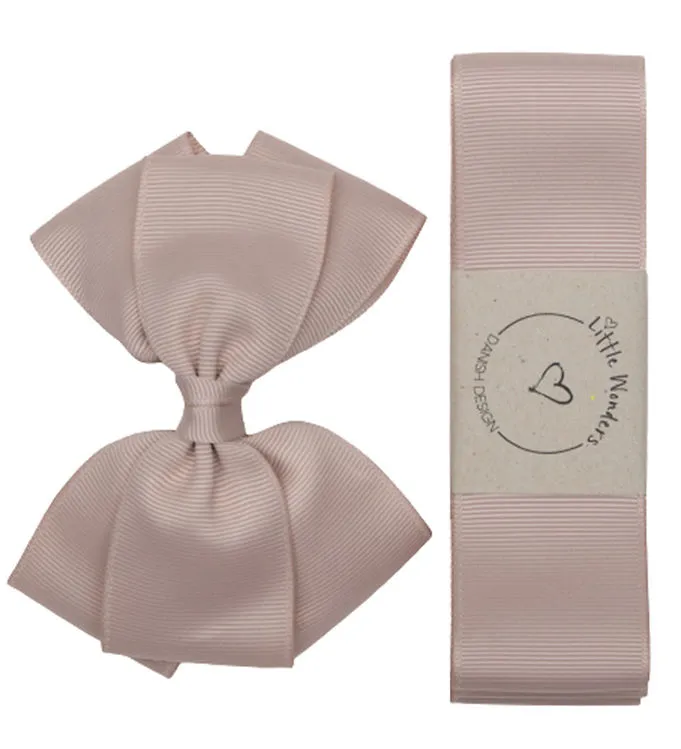 Little Wonders Dopband m. Rosett - Vanilla