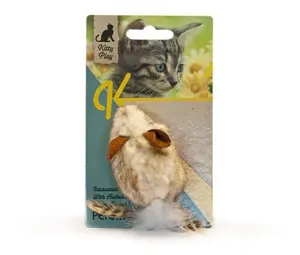 Kitty Play Squeaking Cat Toys - Mouse Tail