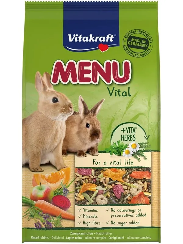 Vitakraft Menu dvärgkanin 1 kg