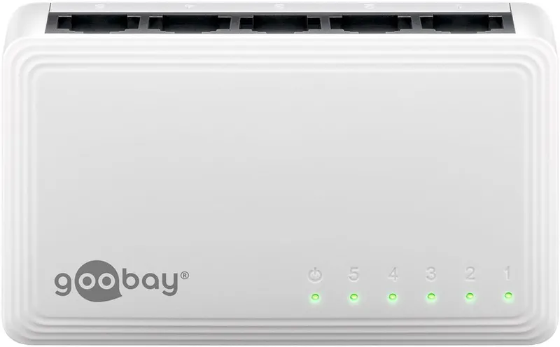 5-ports Gigabit Ethernet-nätverksomkopplare