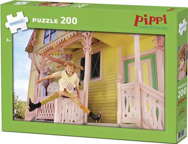 Pussel – Pippi Långstrump 200 Bitar