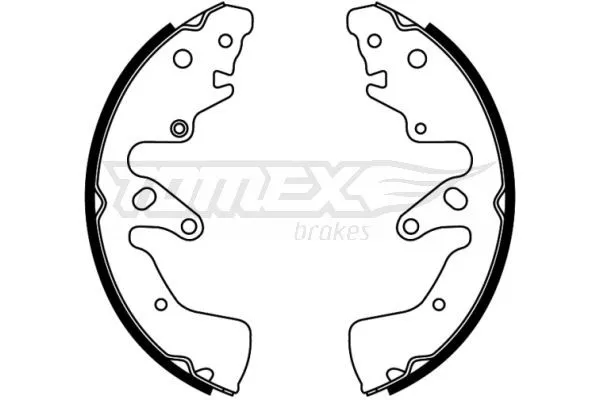Bromsbacksats TOMEX brakes TX 22-74