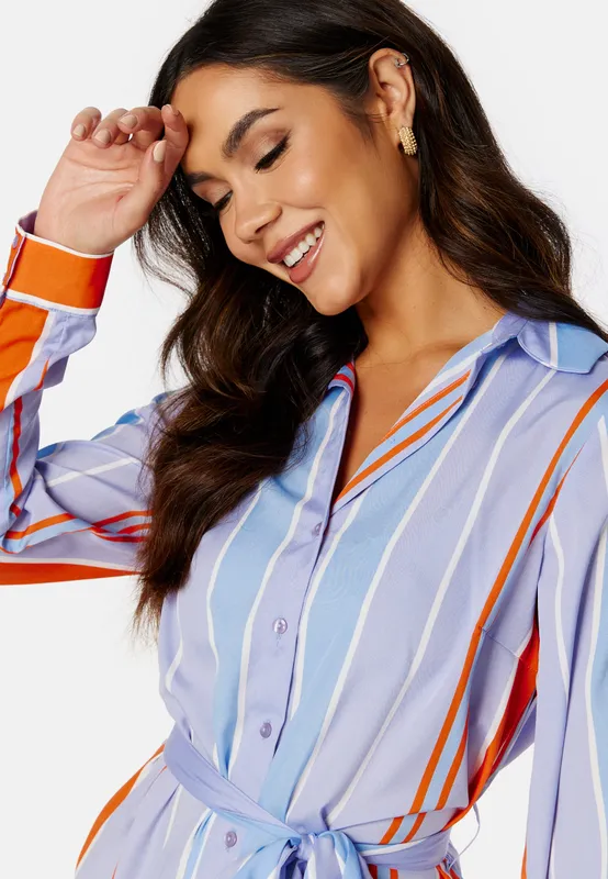Cilla L/S Shirt Dress (#0353)