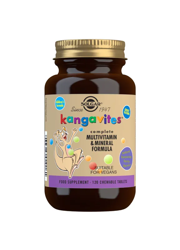 Solgar - Kangavites, Vitaminer och Mineraler, 120 tabletter
