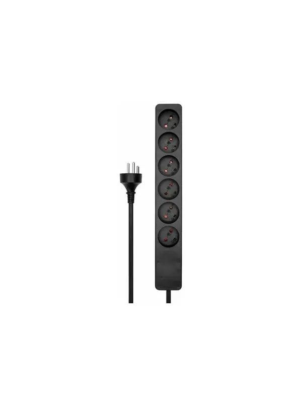 MicroConnect - power strip - 6-way