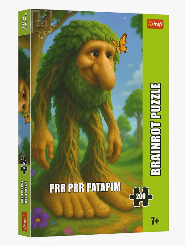 Italian Brainrot Prr Prr Pat.. Pussel 200 Bitar Trefl
