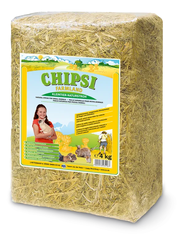Chipsi JRS Petcare - Farmland Bedding Straw 4kg