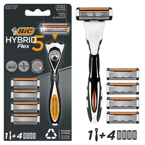 BIC Hybrid 5 Flex Rakhyvel 1 + 4