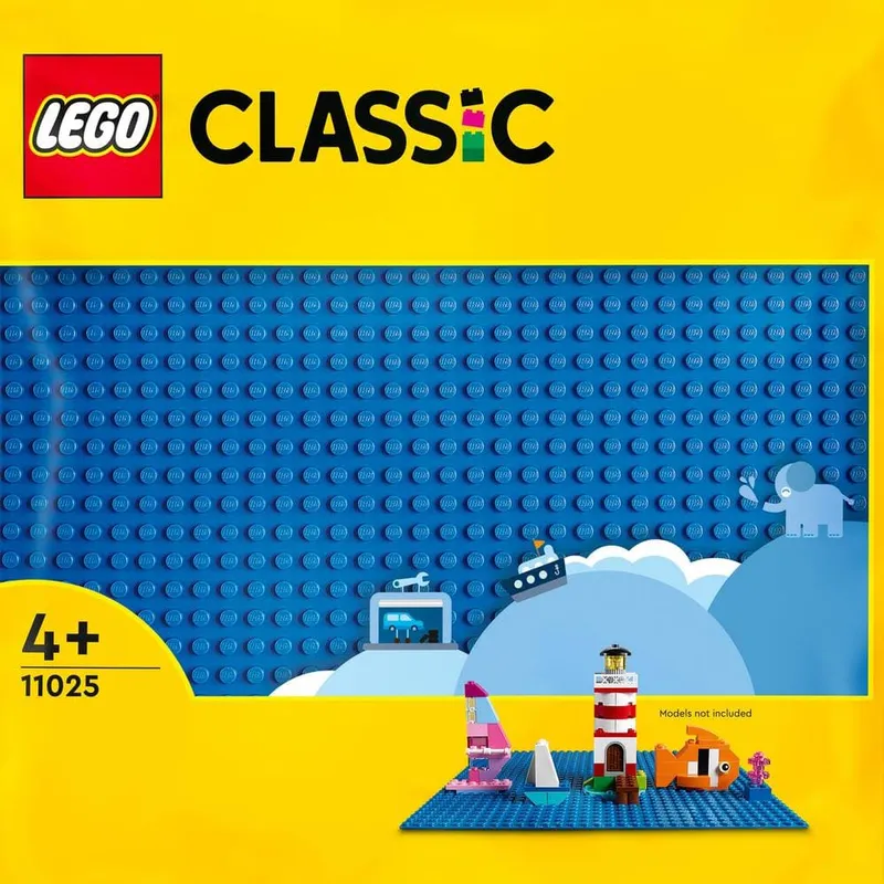 Blå basplatta LEGO® Classic (11025)