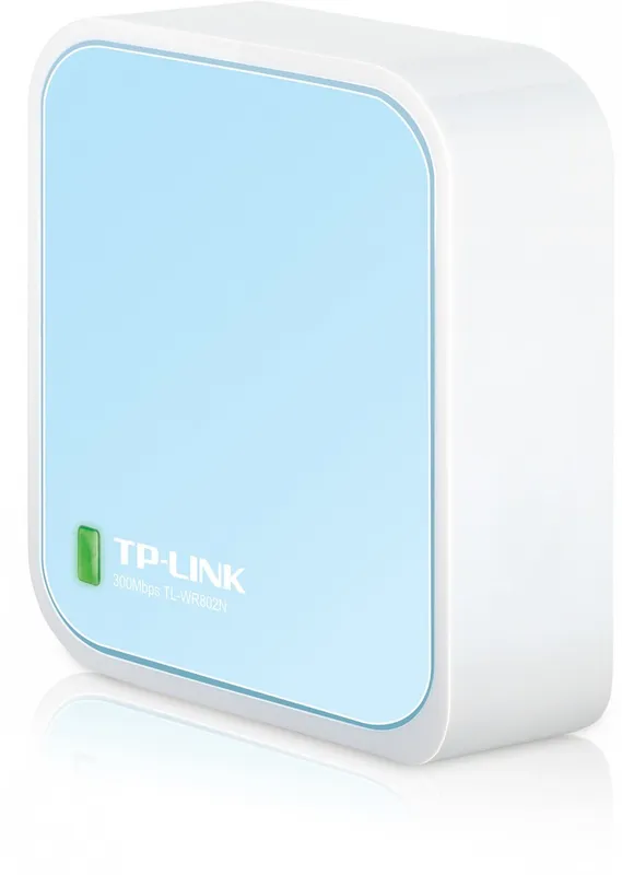 TP-LINK WLAN 300MBit Pocket Router (2T2R) TL-WR802N / Trådlös pocket router 300 Mbit/s