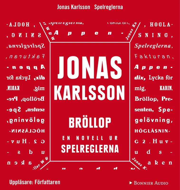 Bröllop: En novell ur Spelreglerna, Ljudbok