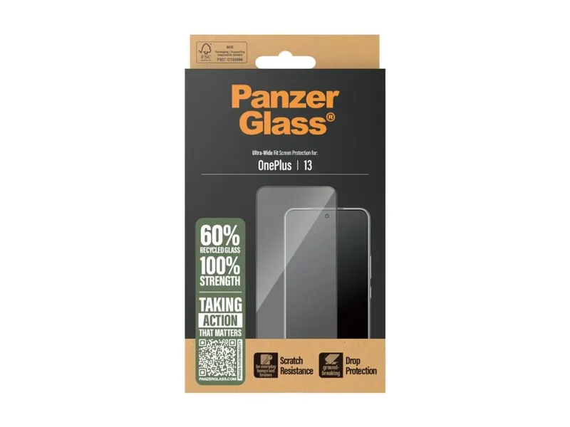 PanzerGlass Screen Protector OnePlus 13 | Ultra-Wide Fit