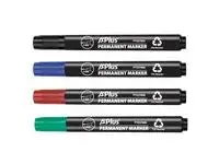 Märkpenna A PLUS eco rund 1-3mm 4/fp