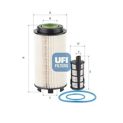 Bränslefilter UFI 26.174.01