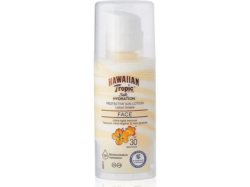 Hawaiian Tropic Silk Hydration Air Soft Face Sun Lotion SPF 30 50 ml