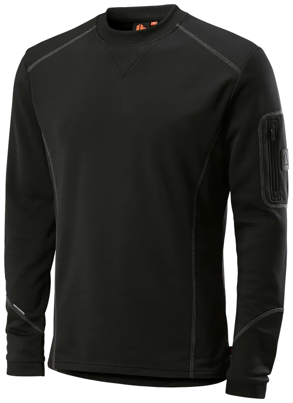 L.Brador 6037P Sweatshirt svart 3XL