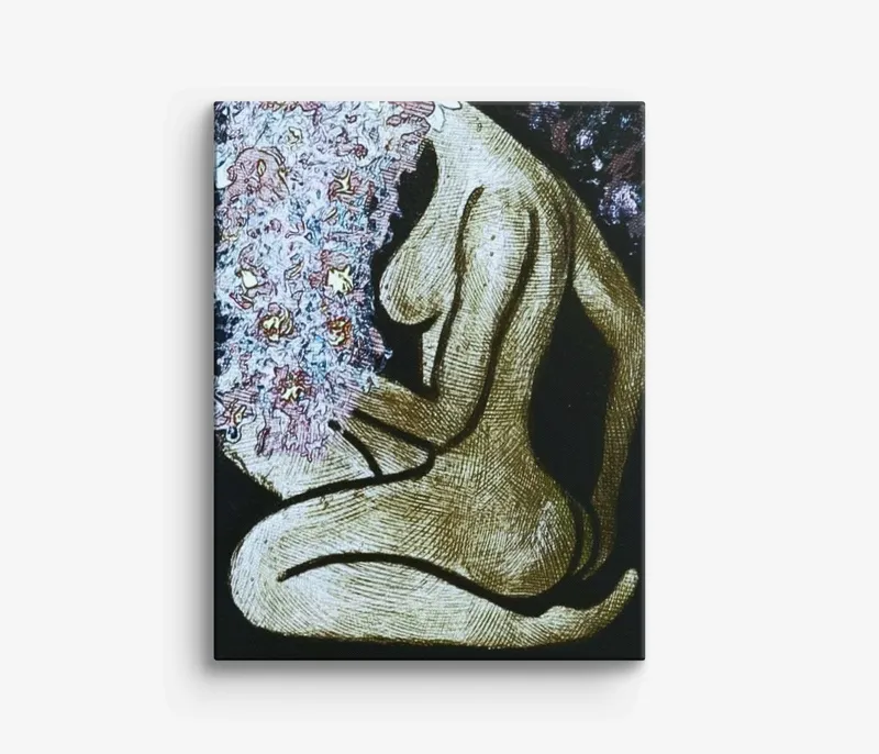 Canvas - Grow like a flower