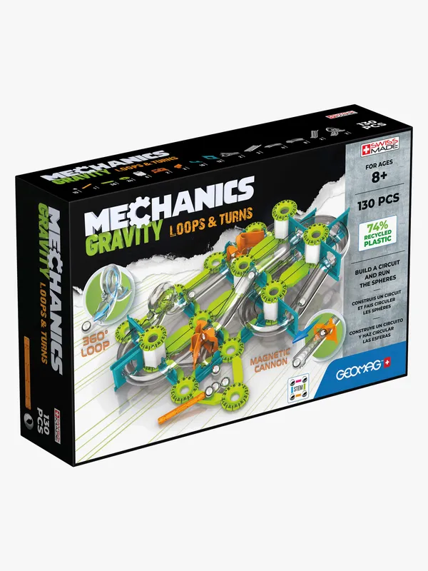 Geomag Magnetset - Mekanik, Gravity, Loopar och Vändningar - 130
