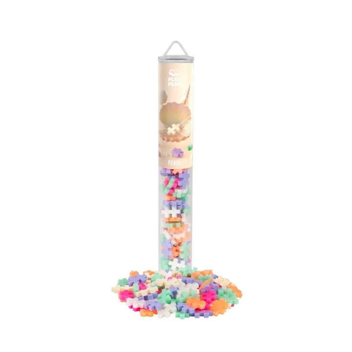 Plus-Plus Pearl Colourmix / 100 pcs Tube