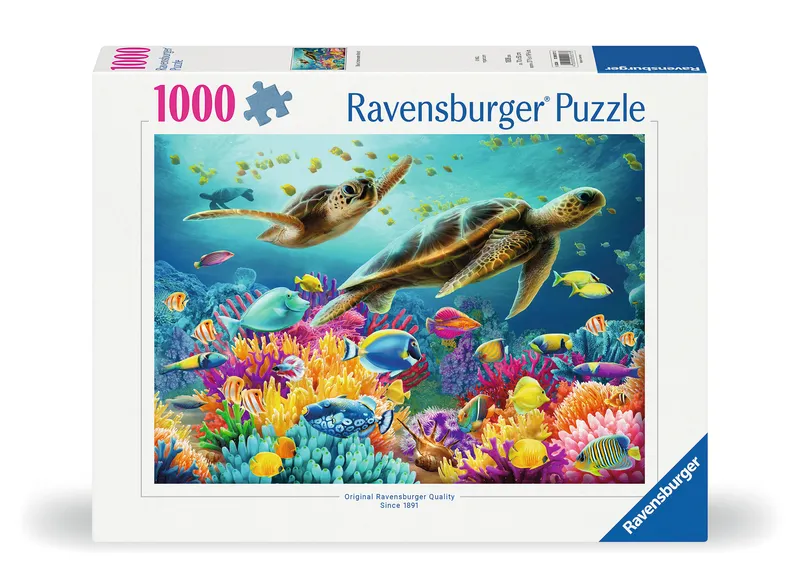 Pussel Blue Underwater World 1000 bitar, Ravensburger