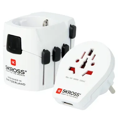 Världsreseadapter PRO World USB 15W
