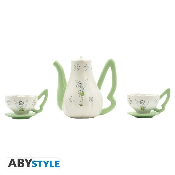 ABYstyle - DISNEY Teapot with Tinkerbell cups set