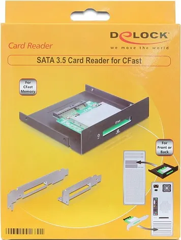 DeLOCK SATA 3.5 Card Reader > CFast