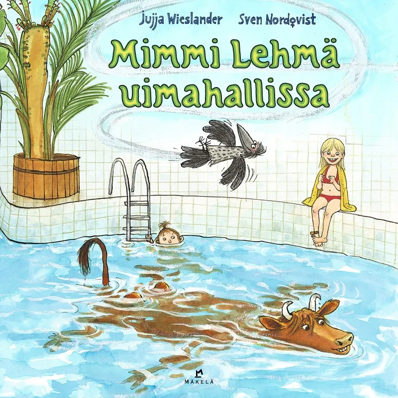 Mimmi Lehmä uimahallissa, Ljudbok