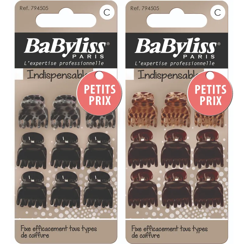 BaByliss Paris Accessories 794505 Minikrokoklämma 9 St