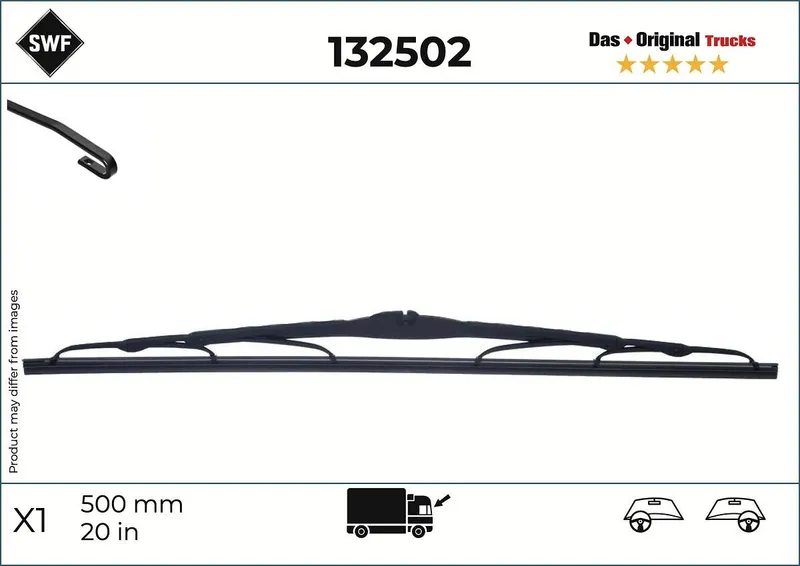 Torkarblad SWF 132502