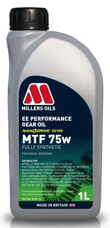 Växellådsolja MILLERS OILS 8327-1