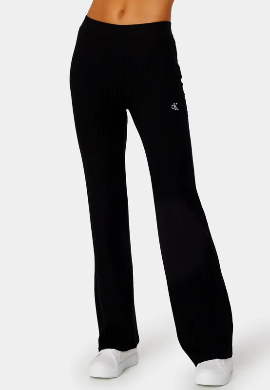Elongated Rib Pants (#5055)