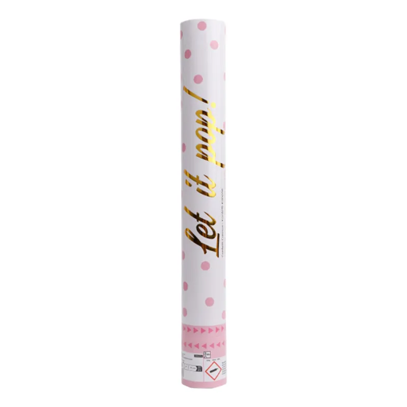 Konfettikanon Rosa – 40 cm