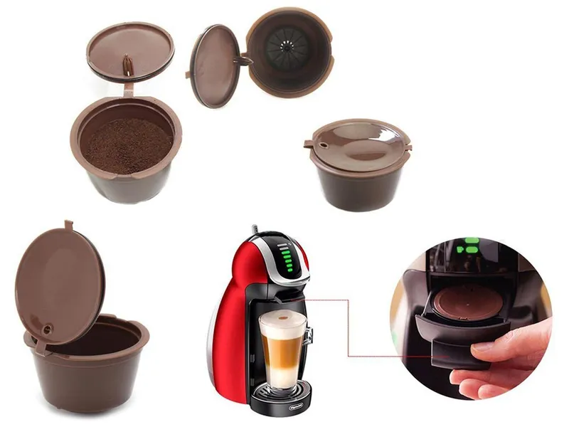 Återanvändbara kaffekapslar till Dolce Gusto-maskin 3-pack