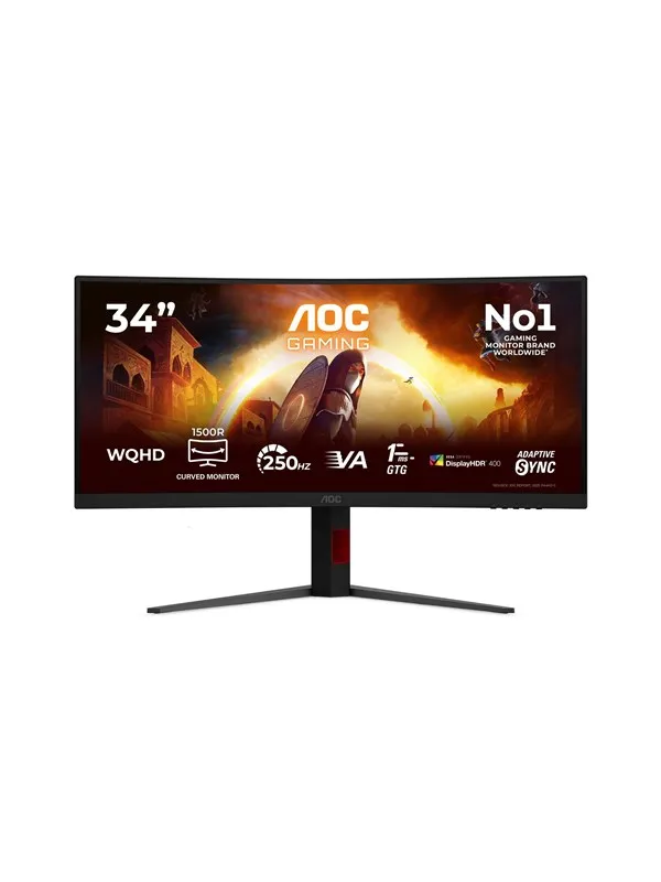 AOC 34″ curved gamingskärm CU34G4ZCA