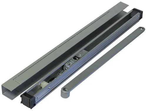 Dorma Slide channel g-emf silver 140°
