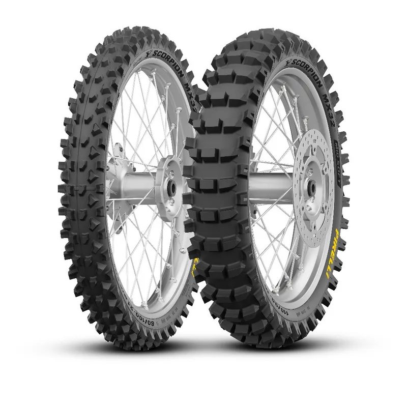 Pirelli Scorpion MX 32 ( 80/100-21 TT 51M M/C, MST, Gummiblandning Medium SOFT, Framhjul )