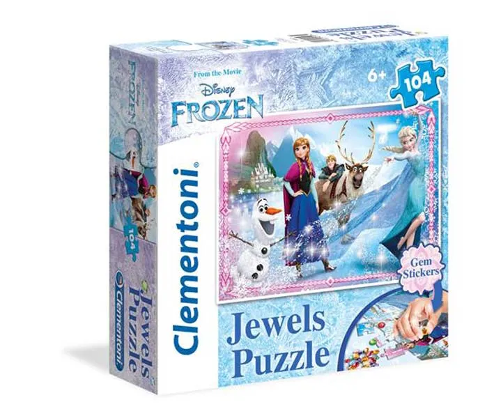 Kids Jewels Pussel Square – Frost 104 Bitar
