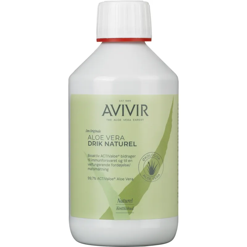 Avivir Aloe Vera Juice Naturell 300 ml