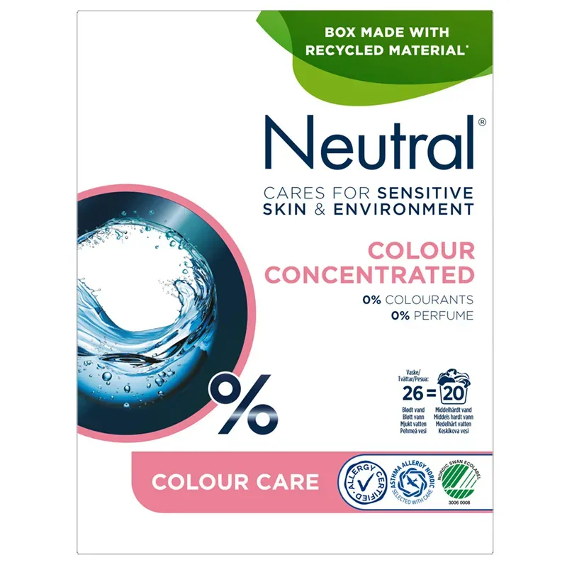 Neutral Colour Care Concentrated Tvättmedel 975 gram