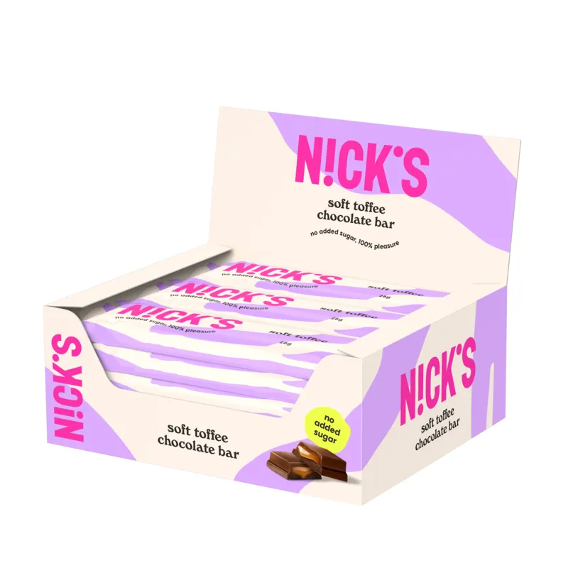 15 x NICKS Chokladbars 28 g Soft Toffee